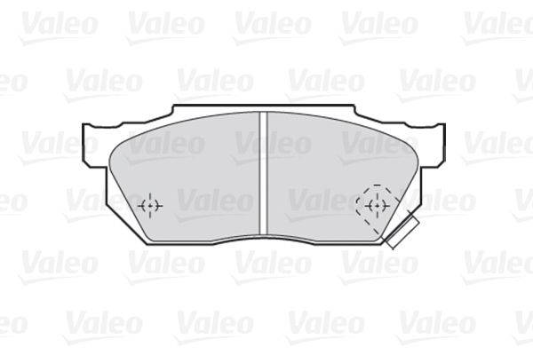 Valeo 301047 Bremsbelagsatz, Scheibenbremse