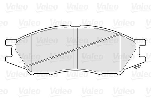 Valeo 301747 Bremsbelagsatz, Scheibenbremse