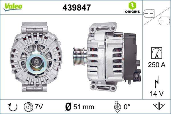 Valeo 439847 Generator