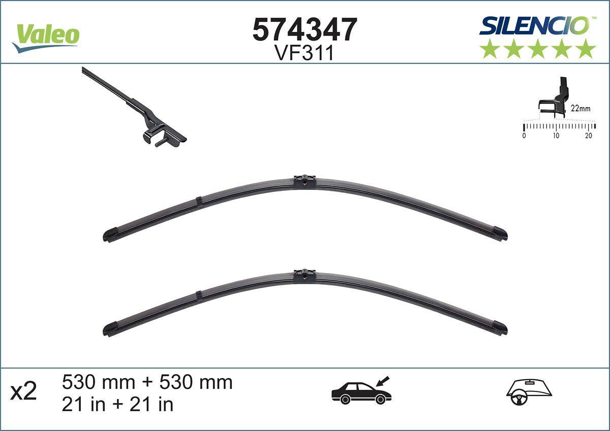 Valeo 574347 Wischblatt