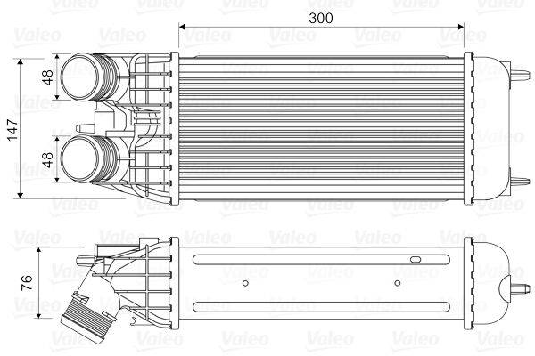 Valeo 818547 Ladeluftkühler