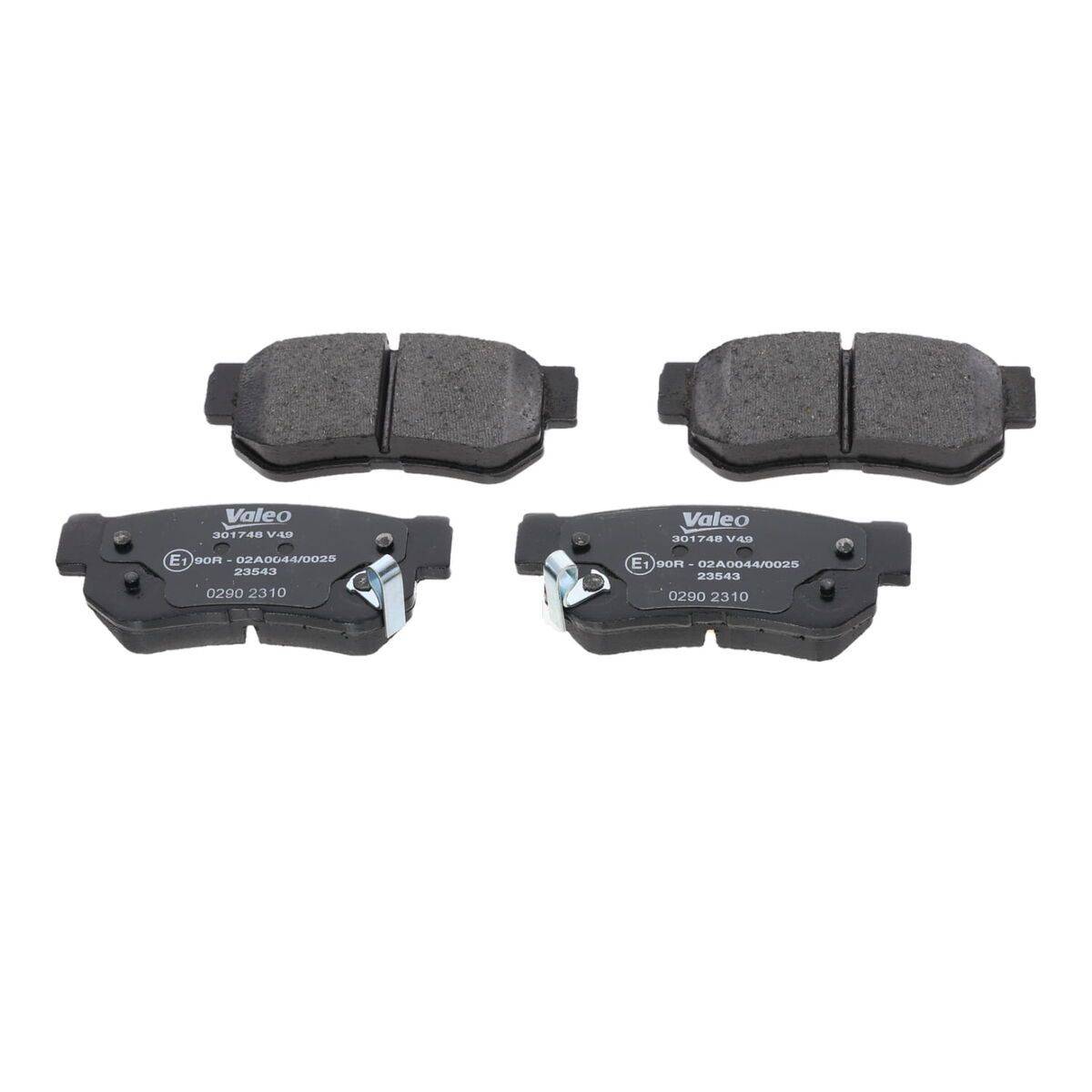 Valeo 301748 Bremsbelagsatz, Scheibenbremse