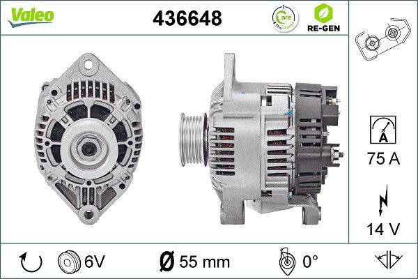 Valeo 436648 Generator
