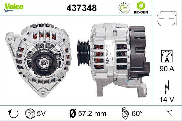 Valeo 437348 Generator