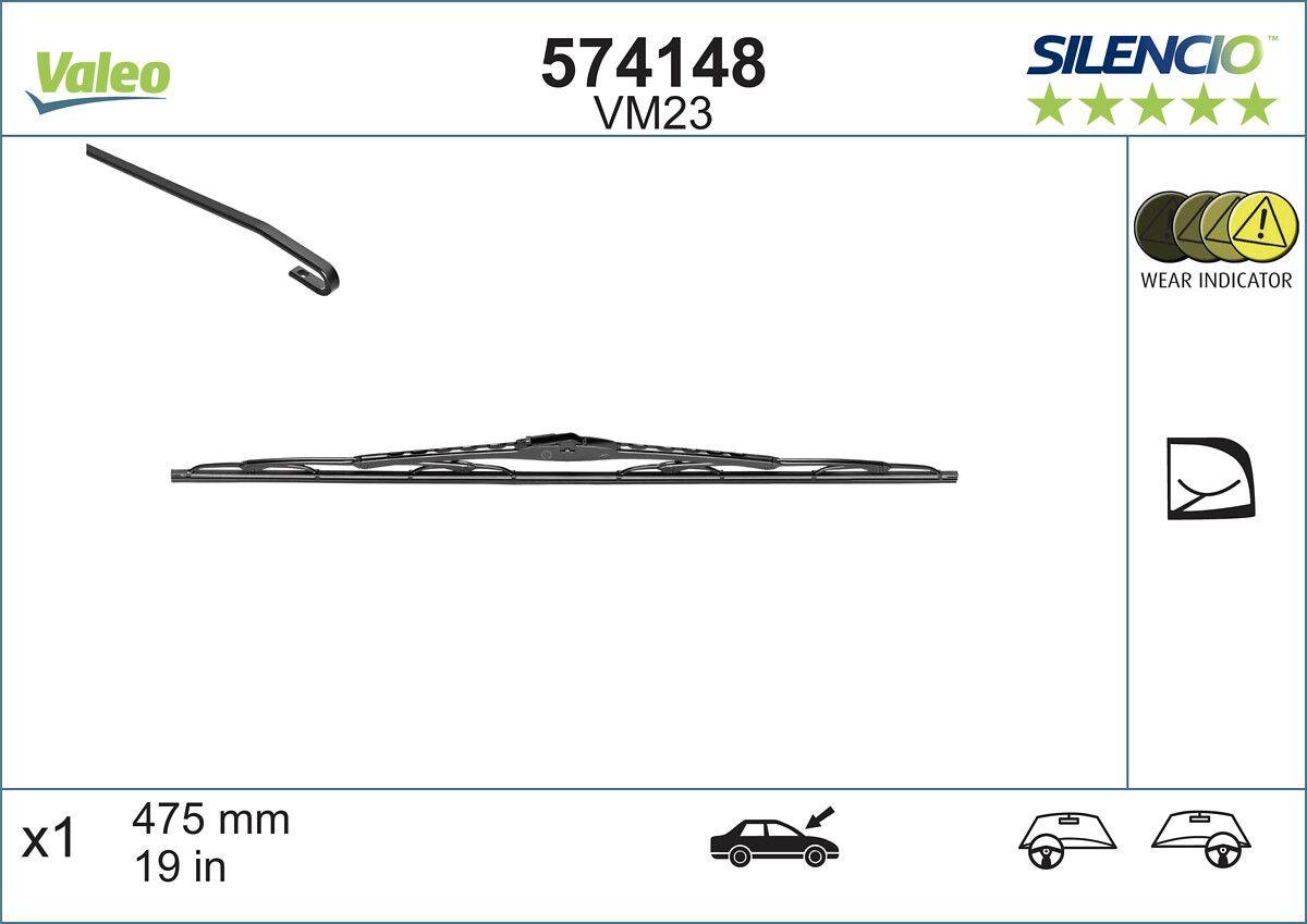 Valeo 574148 Wischblatt