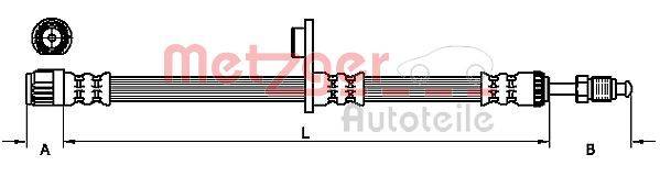 Metzger 4110226 Bremsschlauch
