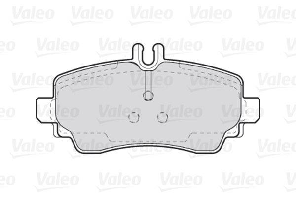 Valeo 301549 Bremsbelagsatz, Scheibenbremse