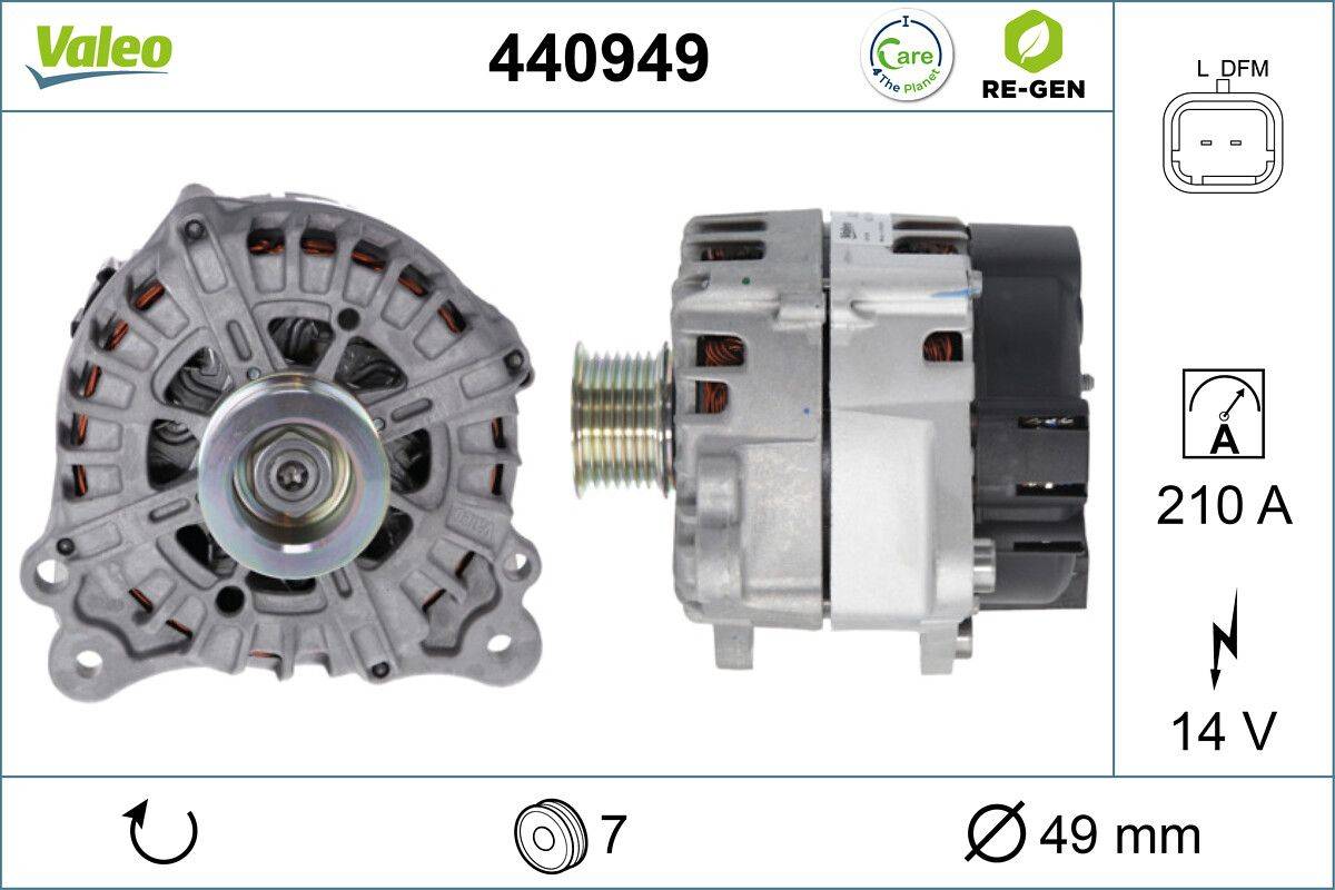 Valeo 440949 Generator