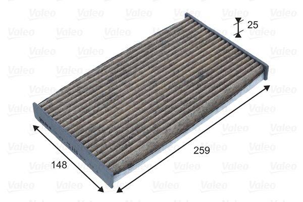 Valeo 701049 Filter, Innenraumluft