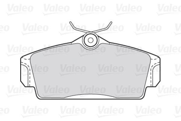 Valeo 301450 Bremsbelagsatz, Scheibenbremse
