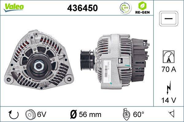 Valeo 436450 Generator