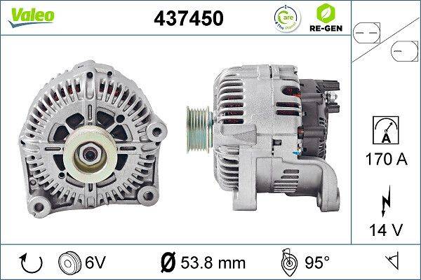 Valeo 437450 Generator