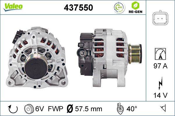 Valeo 437550 Generator