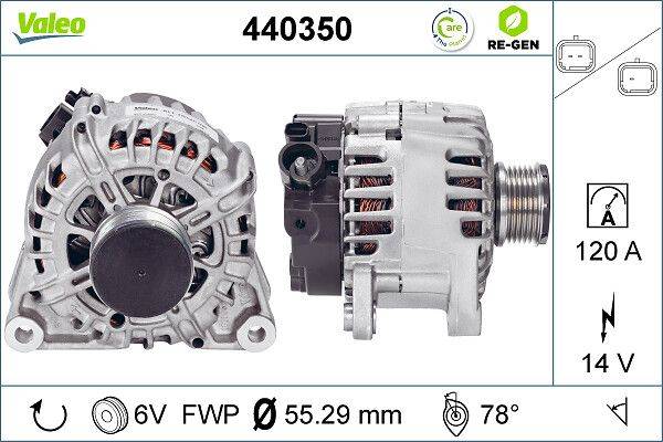 Valeo 440350 Generator