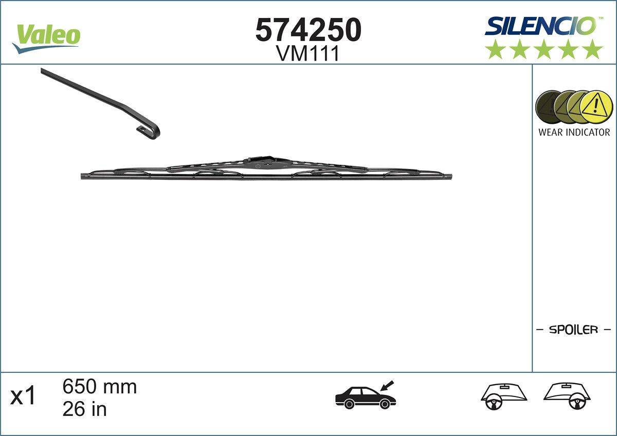 Valeo 574250 Wischblatt