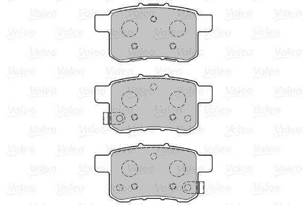Valeo 601350 Bremsbelagsatz, Scheibenbremse
