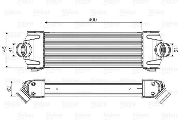 Valeo 818550 Ladeluftkühler