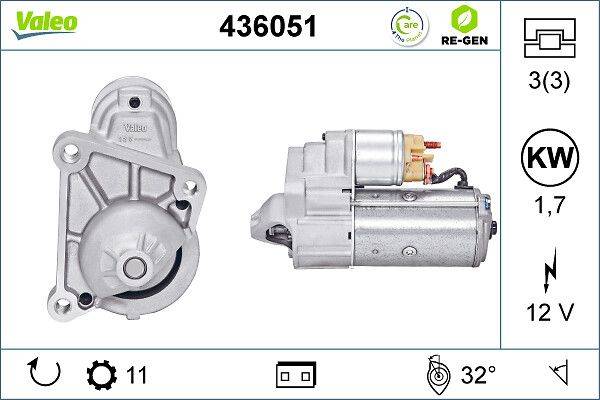 Valeo 436051 Starter