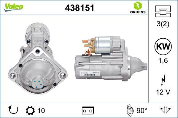 Valeo 438151 Starter