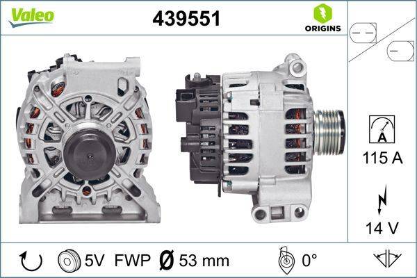 Valeo 439551 Generator