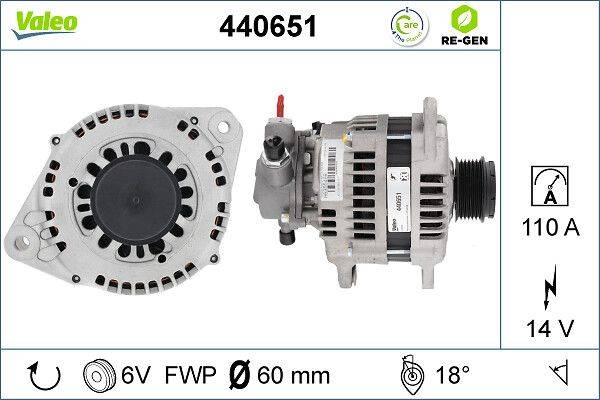 Valeo 440651 Generator