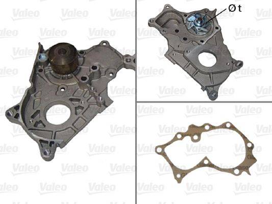 Valeo 506851 Wasserpumpe, Motorkühlung