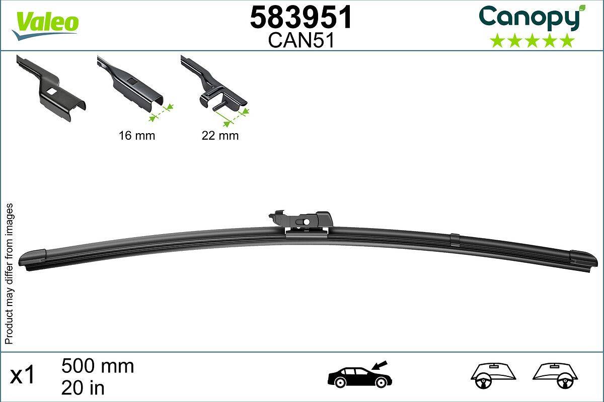 Valeo 583951 Wischblatt