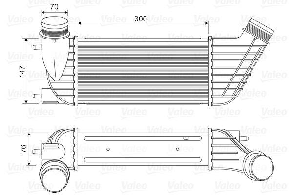 Valeo 818651 Ladeluftkühler