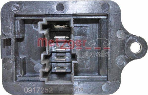 Metzger 0917252 Widerstand, Innenraumgebläse
