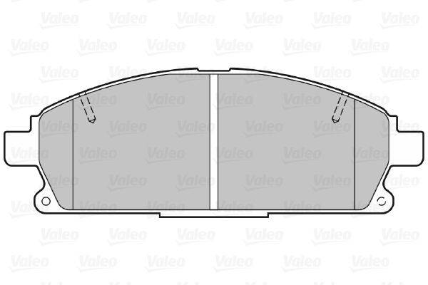 Valeo 301452 Bremsbelagsatz, Scheibenbremse
