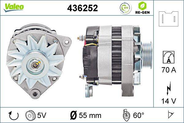Valeo 436252 Generator