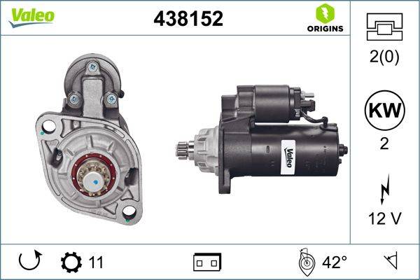 Valeo 438152 Starter