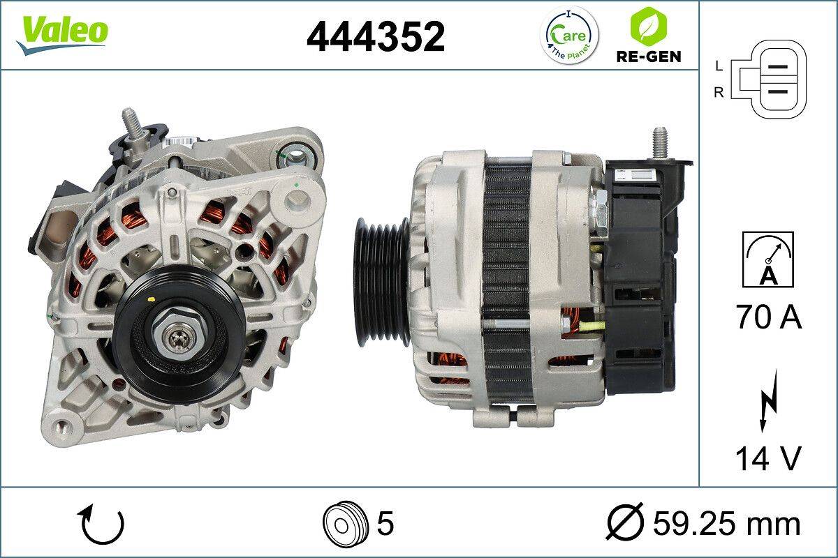 Valeo 444352 Generator