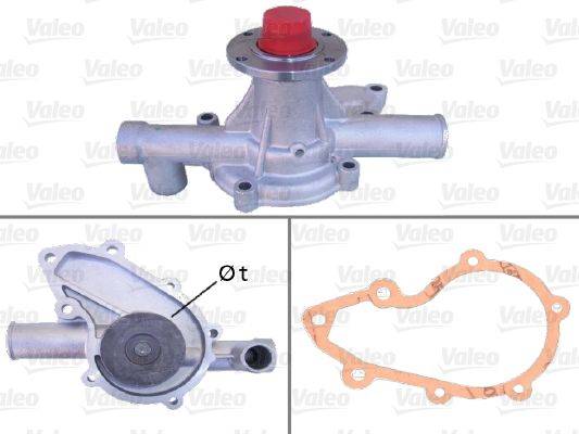 Valeo 506052 Wasserpumpe, Motorkühlung