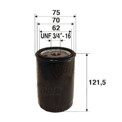 Valeo 586052 Ölfilter