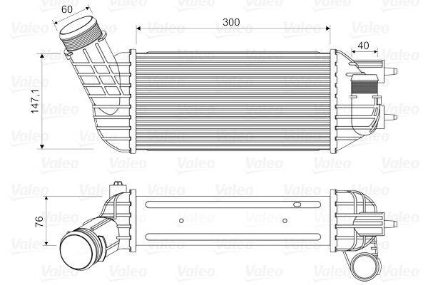 Valeo 818652 Ladeluftkühler