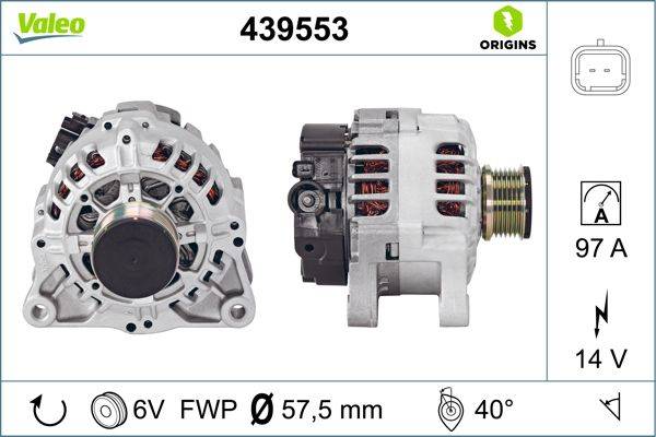 Valeo 439553 Generator