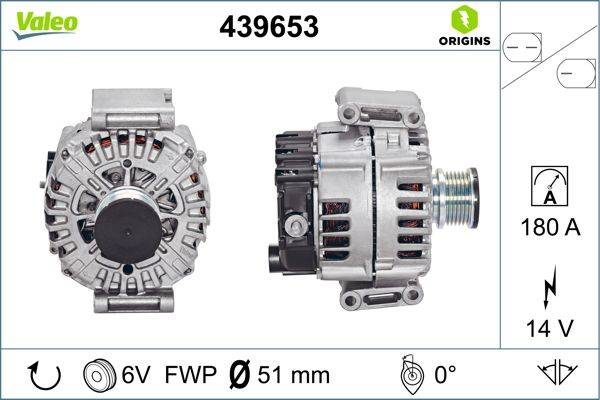 Valeo 439653 Generator