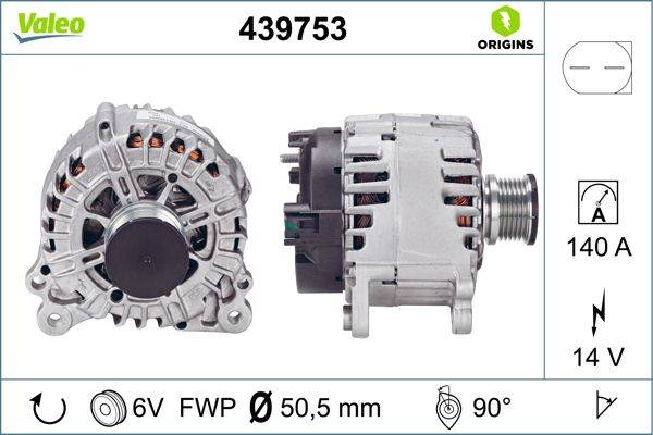 Valeo 439753 Generator