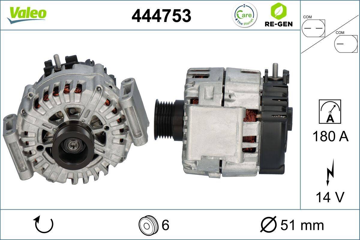 Valeo 444753 Generator