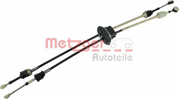 Metzger 3150154 Seilzug, Schaltgetriebe