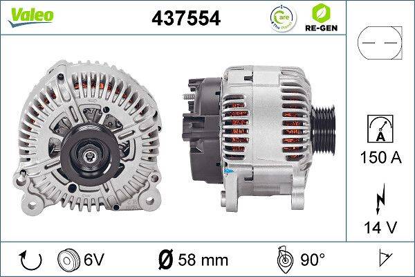 Valeo 437554 Generator