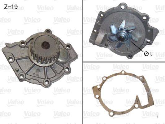 Valeo 506854 Wasserpumpe, Motorkühlung