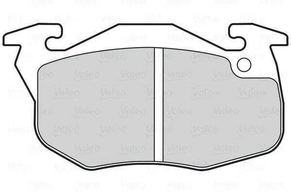 Valeo 301181 Bremsbelagsatz, Scheibenbremse
