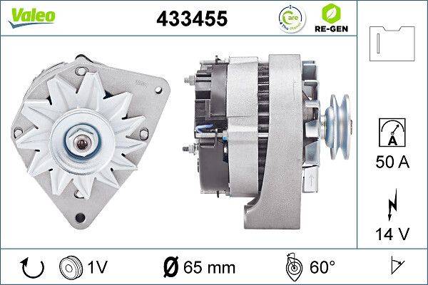 Valeo 433455 Generator