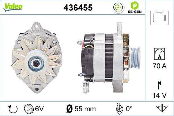 Valeo 436455 Generator