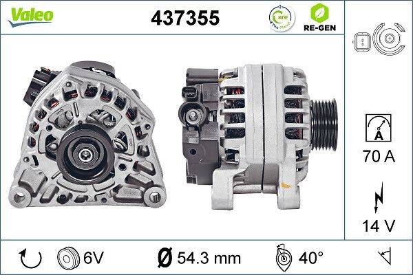 Valeo 437355 Generator