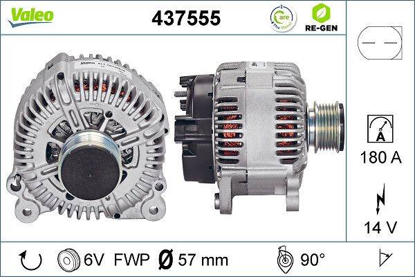 Valeo 437555 Generator