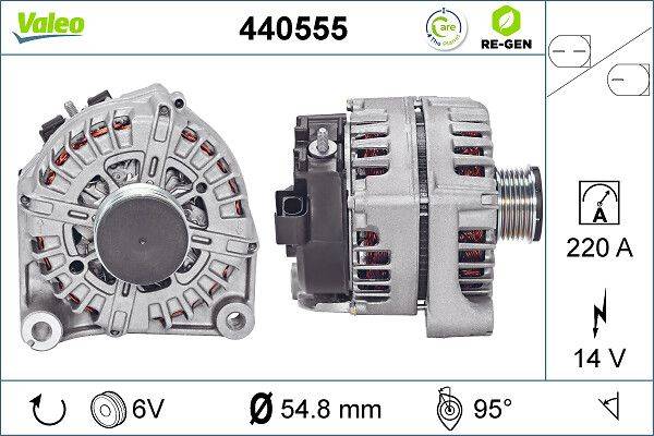 Valeo 440555 Generator