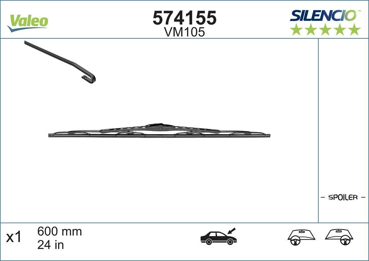 Valeo 574155 Wischblatt
